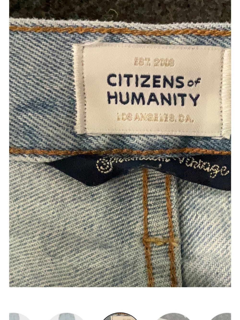 Citizen of Humanity Dahlia Jean size 27 - Picture 3 of 9